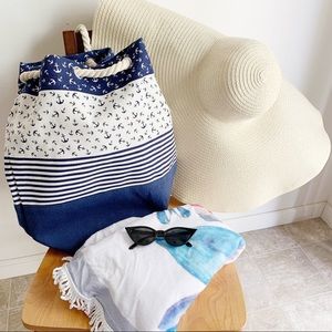 Navy Sea Life Beach Bundle (4 piece set)